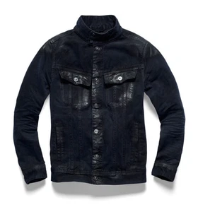G-Star Raw Mens Slim Tailor Stand 3D Denim Jacket, Black Size XXL BNWT - Picture 1 of 8