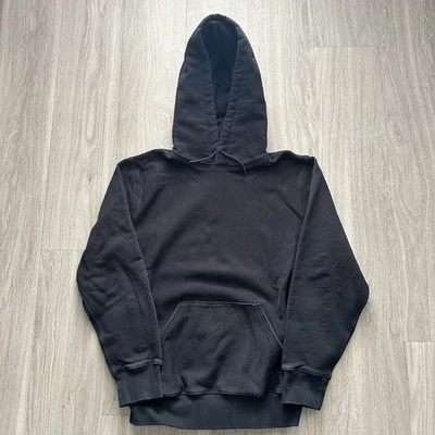 Vintage J. Sudadera con capucha estilo tejido inverso Crew Sportswear para hombre talla M Foto 1 de 4