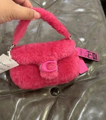 Coach Bag The Lil Nas X Drop Tabby 12 In Shearling And Leather Shoulder/Crossbod - Image 1 of 4