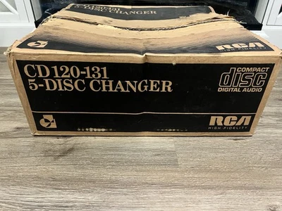 RCA Compact 5-Disc CD Changer Cd 120-131 Vintage Rare New In Box - Image 1 of 4