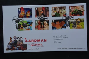 2022 Aardman Classics FDC Bristol SHS Complete With Insert Card - Picture 1 of 1
