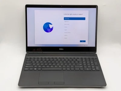 Dell Precision 7560 15 FHD Touch I9-11950H 512GB SSD 32GB W11P RTX A2000 *READ* - Image 1 of 4
