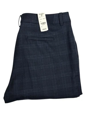 Brooks Brothers Loro Piana Pants Women’s 12 Navy Glen Plaid Wool MSRP$398 - Image 1 of 4