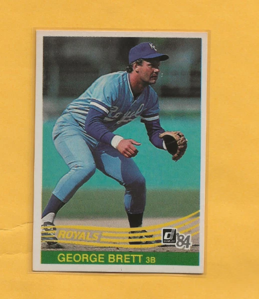 1984 Donruss Baseball #53 George Brett ROYALS HOF - Image 1 of 1
