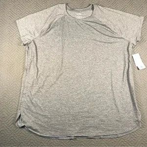 NEW Tek Gear Plus Size 3X Gray Activewear Top - Picture 1 of 6