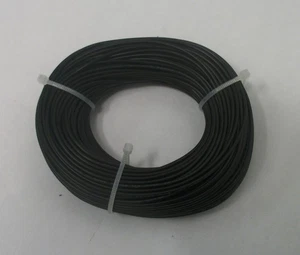 22 AWG tinned copper stranded hook up wire, 100 feet Black UL1007, project wire - Picture 1 of 1