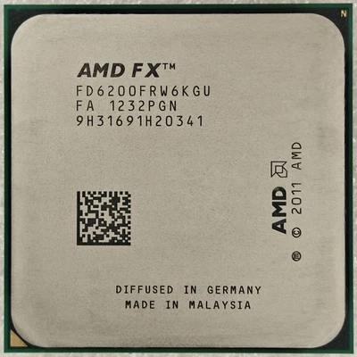 AMD FX-6200 Hexa Core Processor 3.8 - 4.1 GHz, 6MB Cache, Socket AM3+, 125W CPU - Image 1 of 2