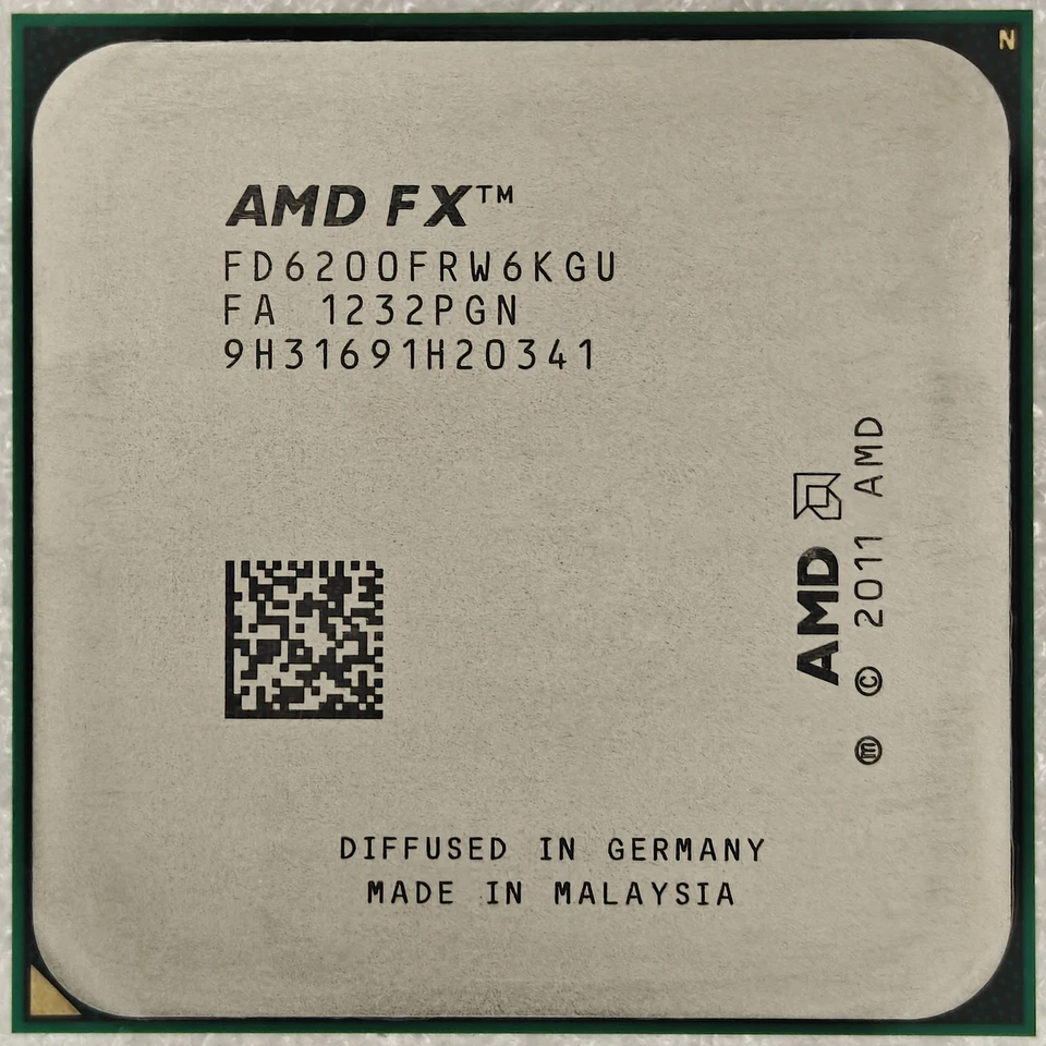 AMD FX-6200 Hexa Core Processor 3.8 - 4.1 GHz, 6MB Cache, Socket AM3+, 125W CPU - Image 1 of 2