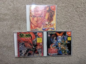 Sega Dreamcast Japanese Capcom Game Bundle - Project Justice, Spawn, Heavy Metal - Picture 1 of 10
