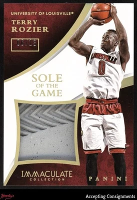2015 Immaculate Collegiate Sole of the Game Terry Rozier SHOE RC ROOKIE 06/13 - Image 1 of 2