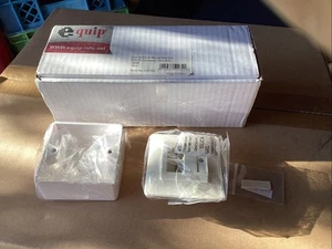 2 Netzwerkdose Cat.5e Unterputz mit Aufbaugehäuse equip RJ45 - Photo 1/1