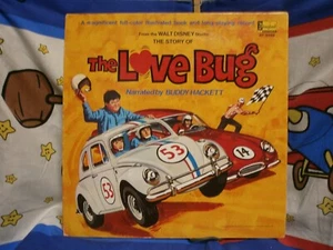 DISNEY THE STORY OF THE LOVE BUG LP 1969 LP Vinyl Record - Imagen 1 de 1