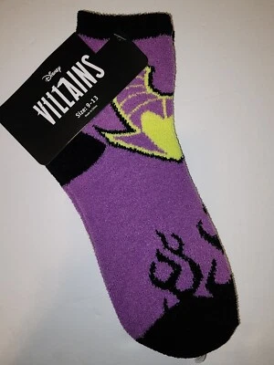 Nuevos calcetines suaves Maléfica Disney Villans  Foto 1 de 3