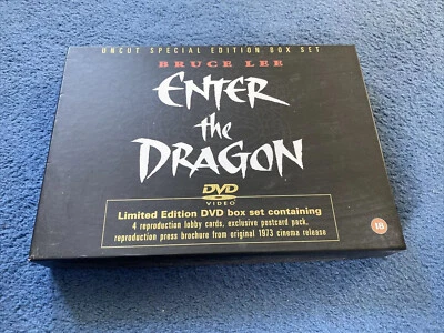 BRUCE LEE ENTER THE DRAGON LIMITED EDITION DVD BOX SET - Image 1 of 4