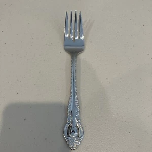 New Wallace COUNTESS Pierced Glossy 18/10 Stainless Flatware 6 3/4" SALAD FORKS - Picture 1 of 6