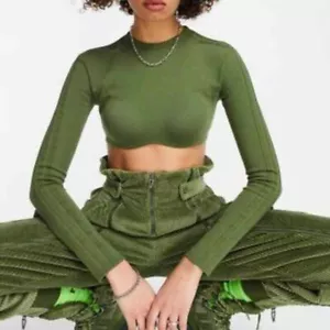 NWT Adidas Ivy Park Crop Top 2X - Picture 1 of 6