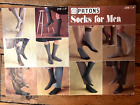 Vintage Kinitting Pattern Booklet, 1979, 11 Designs for SOCKS FOR MEN