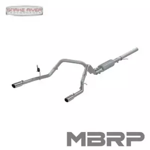 MBRP 3" IN 2.5" OUT DOBLE ESCAPE CON PUNTAS DE 3.5" PARA 14-19 CHEVY GMC 1500 4.3L 5.3L - Imagen 1 de 5