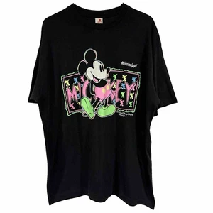 Mickey Mouse Mississippi Shirt Gr. XL Vintage Single Stitch Made In USA Sherry - Bild 1 von 5