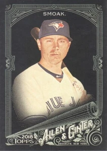 2018 Topps Allen & Ginter X Baseball #194 Justin Smoak  - Picture 1 of 2