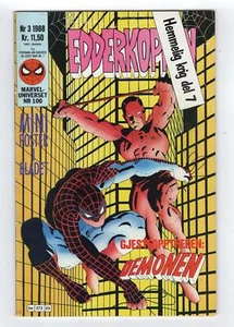 1984 SPIDER-MAN AND DAREDEVIL #1 & MARVEL SUPER HEROES SECRET WARS #7 KEY NORWAY - Picture 1 of 2