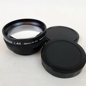 Aico Telephoto Converter Lens 1.4X 46mm S-Vii Fit + Both Lens Caps - Picture 1 of 9