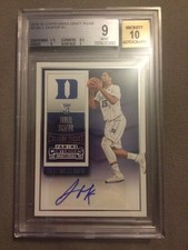 2015-16 Panini Contenders Draft JAHLIL OKAFOR Auto RC #118A BGS 9 Auto 10