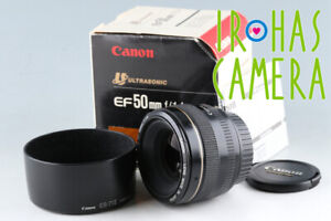 Canon EF 50mm F/1.4 USM Lens With Box #45849 L3