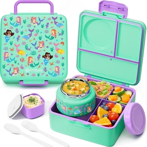 Lonchera Bento para niños con termo, 60 oz - Picture 1 of 12