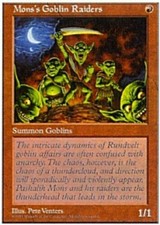 Mons's Goblin Raiders X4 (5th Edition) MTG (NM) *CCGHouse* Magic