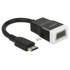 Delock Adapter HDMI-mini C Stecker > VGA Buchse mit Au