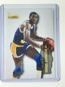 2022-23 Wild Card Matte Silver Magic Johnson Lakers #MB53