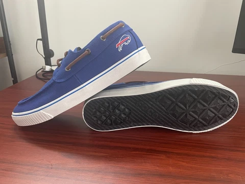 FOCO Buffalo Bills Boat Shoes, BRAND NEW, Size 10 Cover