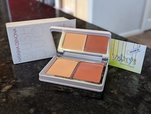 NATASHA DENONA Blush Duo Palette #16 (#02 Toutou & #11 Matte Nude) BNIB - Picture 1 of 6