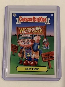 2019 Topps GPK Garbage Pail Kids 2019 Was the Worst #18 Skip Trip Rare - Picture 1 of 2