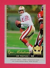 1999 Upper Deck Century Legends Epic Milestones Football - Pick Your Card