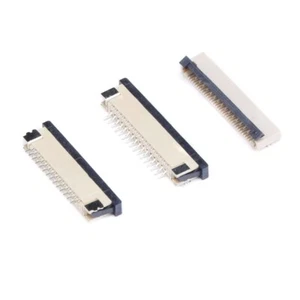 FFC/FPC Connector Pitch 1.0mm Top Bottom Clamshell Contact 4/6/8/10/12/14P-32Pin - Picture 1 of 6