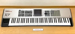 Roland Fantom-X7 Synthesizer 76 keys Used free shipping from japan - Picture 1 of 16