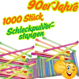 90er Jahre Süßware - Schleckpulverstangen, Brausepulver | Süßware wie damals - Bild 1 von 4