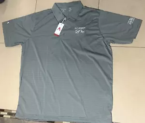 B.F Adam Golf Classic Hospital Polo Men's XL Grey Antigua Desert Dry -Light - Picture 1 of 14