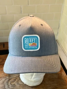 BNWOT 2021 ELIEL EFT FACTORY TEAM Snap-Back Hat Adjustable Gray Cap - Picture 1 of 6