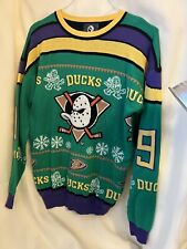 Anaheim Ducks Ugly Sweater  Holiday - Size Adult S