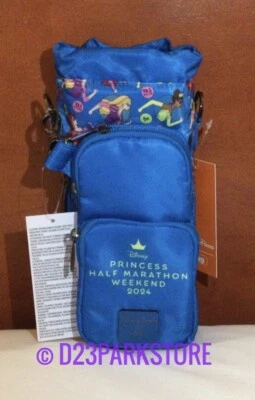 RunDisney Lug 2024 принцесса марафон через плечо сумочка бутылка сумка новый - распродано - Изображение 1 из 3