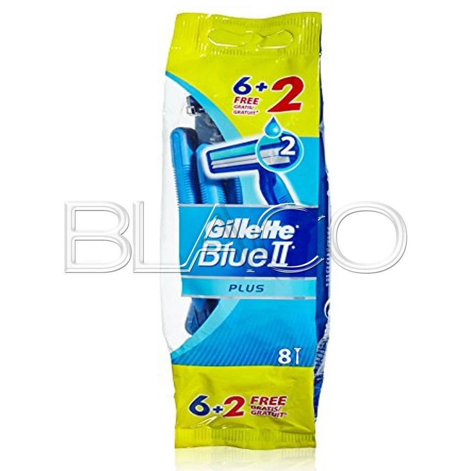 GILLETTE RASOIO DA BARBA BLUE 2 PLUS - 8PZ