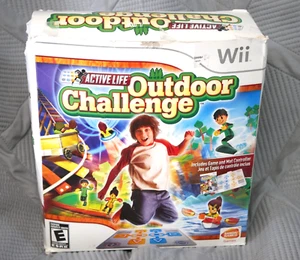 Nintendo Wii- Outdoor Challenge- complete set with Game, Box and Pad - Nice! - Picture 1 of 10