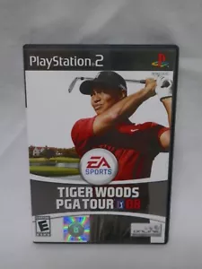 TIGER WOODS PGA TOUR 2008 PS2 completo con folleto videojuego - Imagen 1 de 12