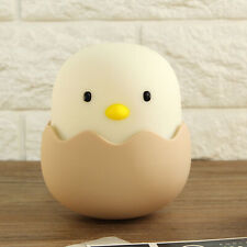 Cute Chick Shape USB Silicone LED Rechargeable Night Lamp Mini Reading Lig XS