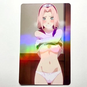 Naruto Sakura Haruno Sexy Doujin Waifu Girl Anime Kunst Göttin Karte - Bild 1 von 1
