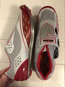 PEARL IZUMI PRO road Cycling shoes BOA 11.5 US 46 EURO I-Beam White Red Silver - Picture 1 of 5