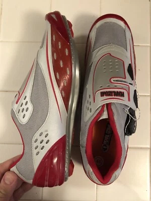 PEARL IZUMI PRO road Cycling shoes BOA 11.5 US 46 EURO I-Beam White Red Silver - Image 1 of 4